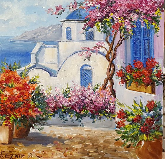 Santorini 40*40 cm