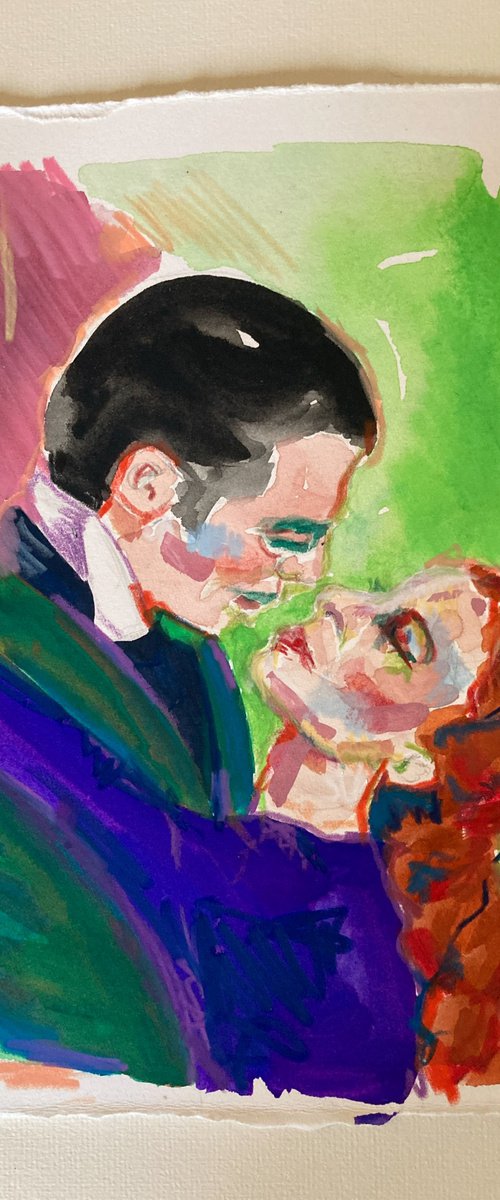 Rhett and Scarlett by Sarah Bale