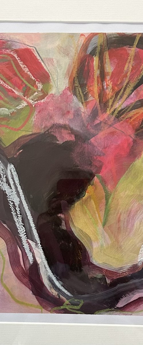 Crimson Blooms by Linda McDonald