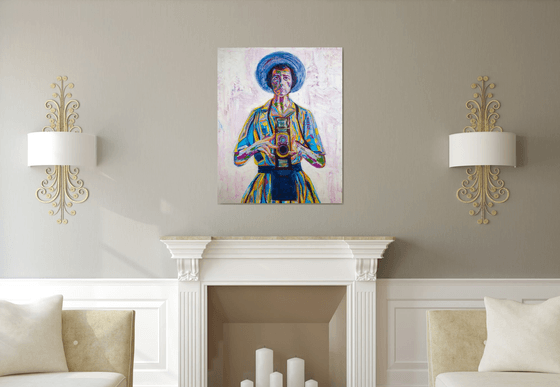 The portrait of the Self-portrait genius Vivian Maier