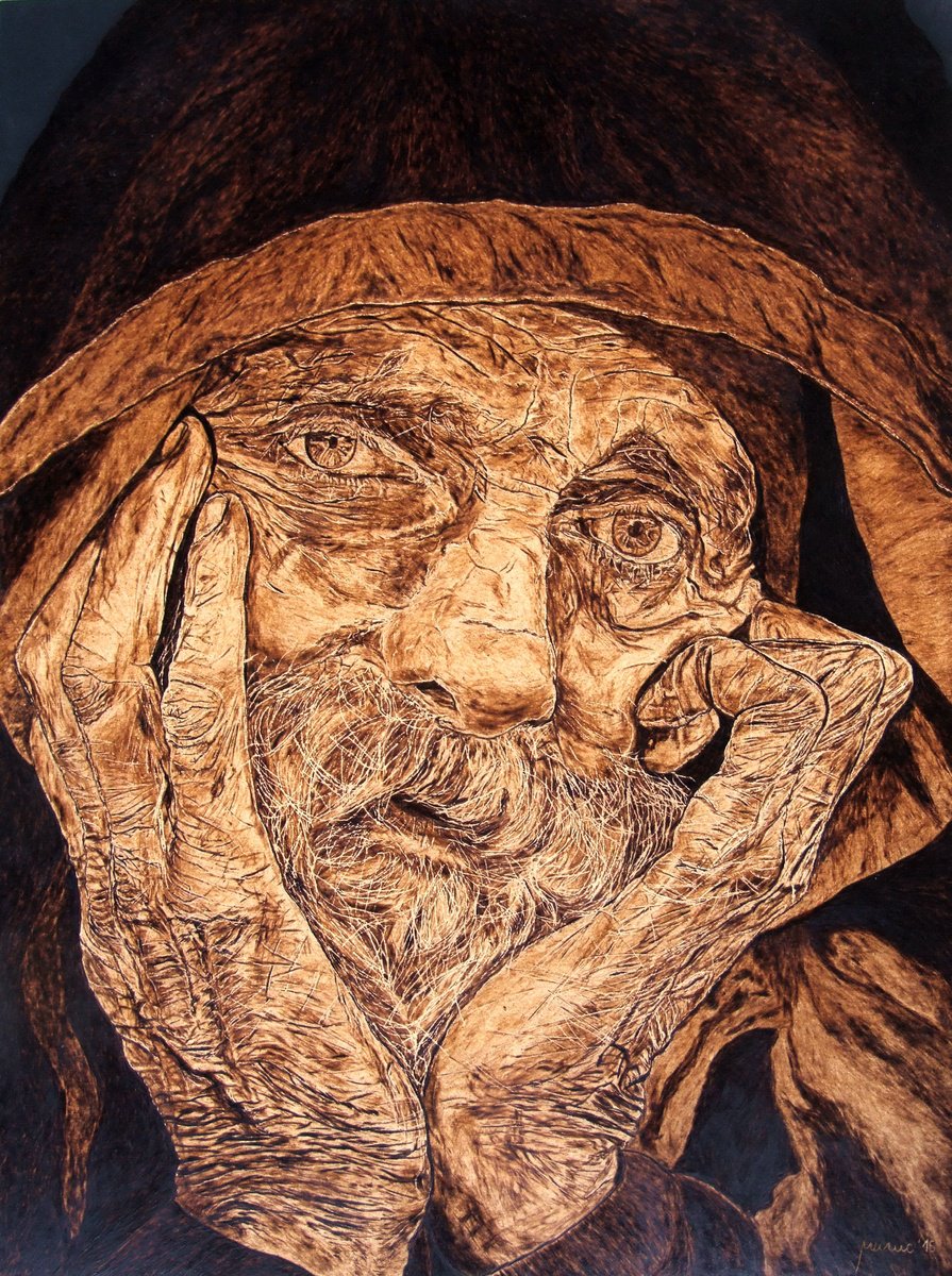 Waiting by MILIS Pyrography