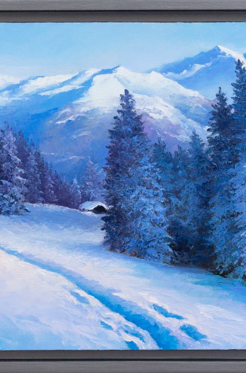 SNOWBOUND SPRUCES 2 by Oleksii Vylusk