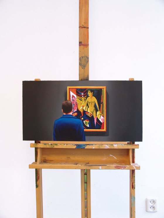 Self Portrait As A Soldier
