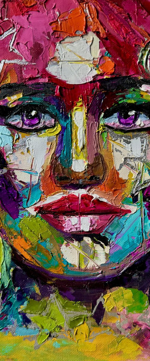 AMOR OR Rose tinted glasses by Lina Redford