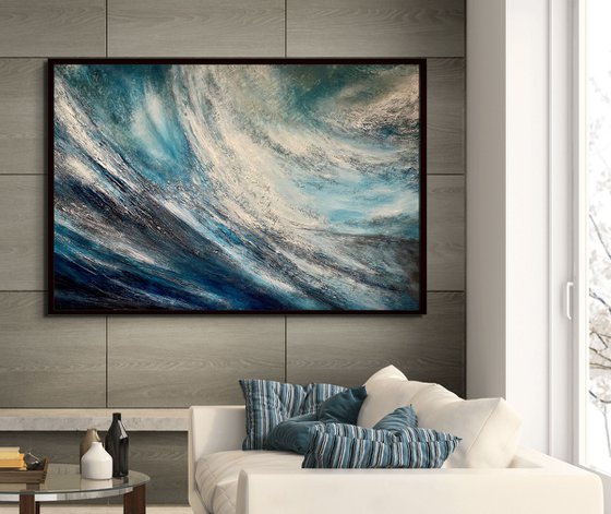 Breaking wave