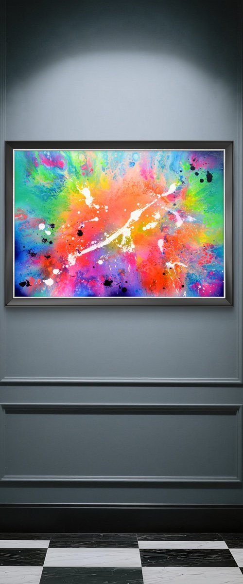 Flowing Energy 67 by Soos Tiberiu