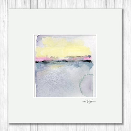 Tranquil Dreams 5 - Abstract Landscape/Seascape Painting by Kathy Morton Stanion by Kathy Morton Stanion