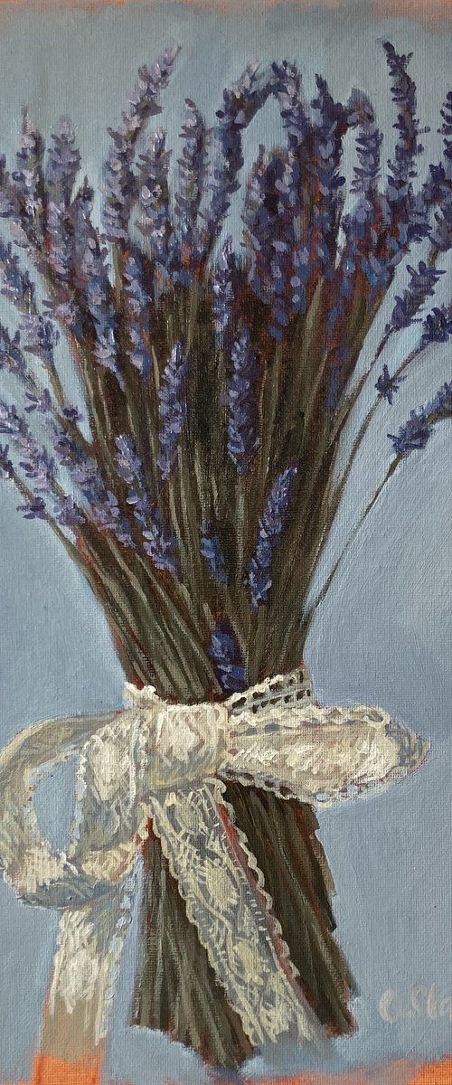Lavender Wispers by Lena Stavisiuk