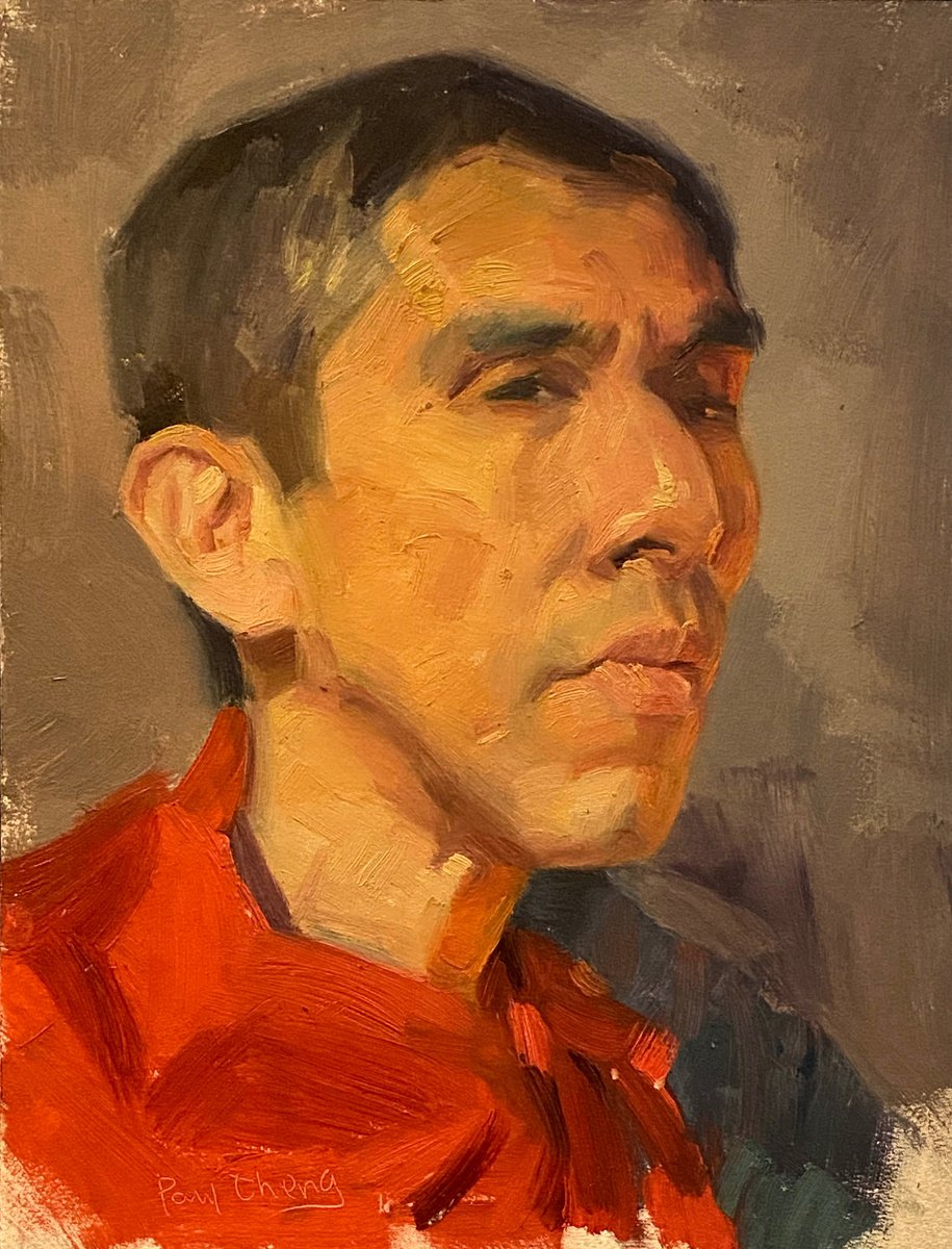Man Portrait by Paul Cheng