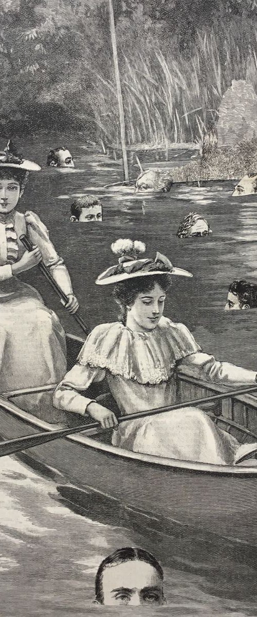The Boating Lake by Tudor Evans