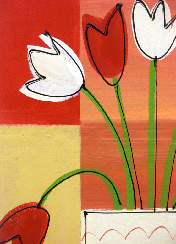 Tulips and Shutters