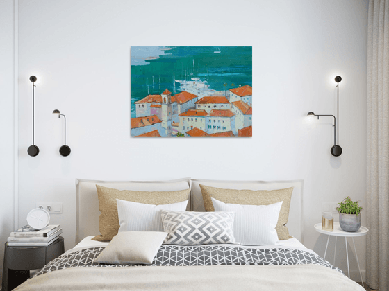 " Red roofs of Montenegro "