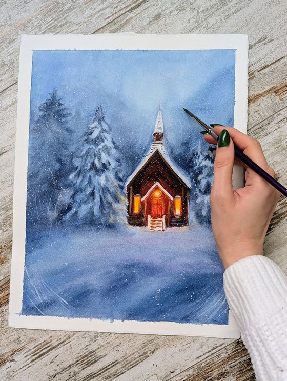 Chapel in the Snowfall