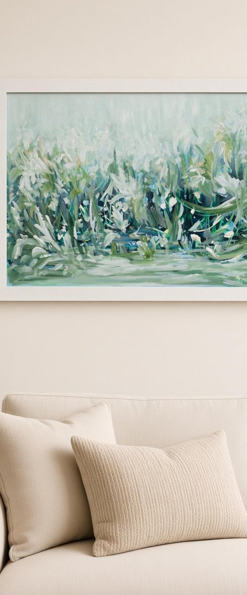 Morning Garden View by Sveta Osborne