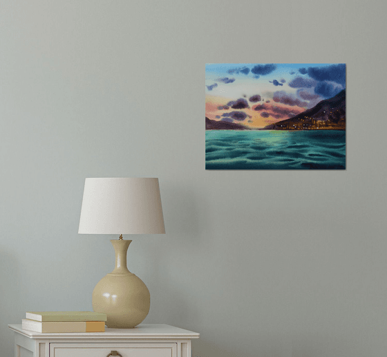 Original watercolor artwork.