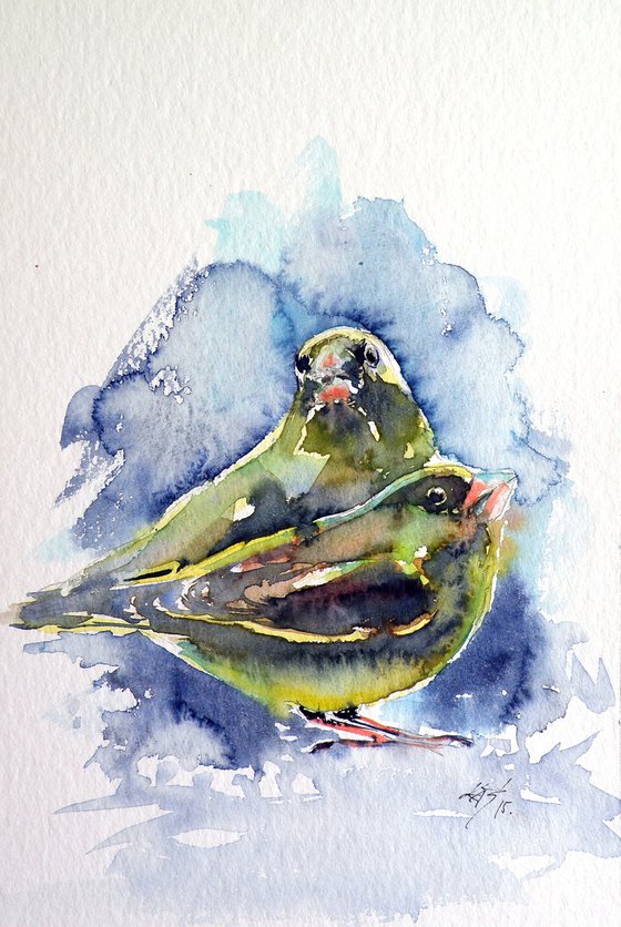 Greenfinches