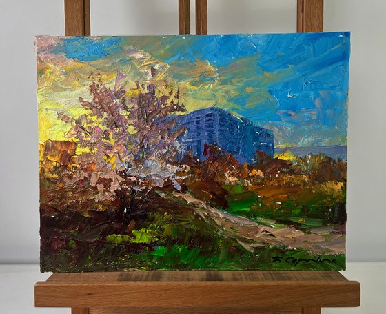 Evening Envelops the City