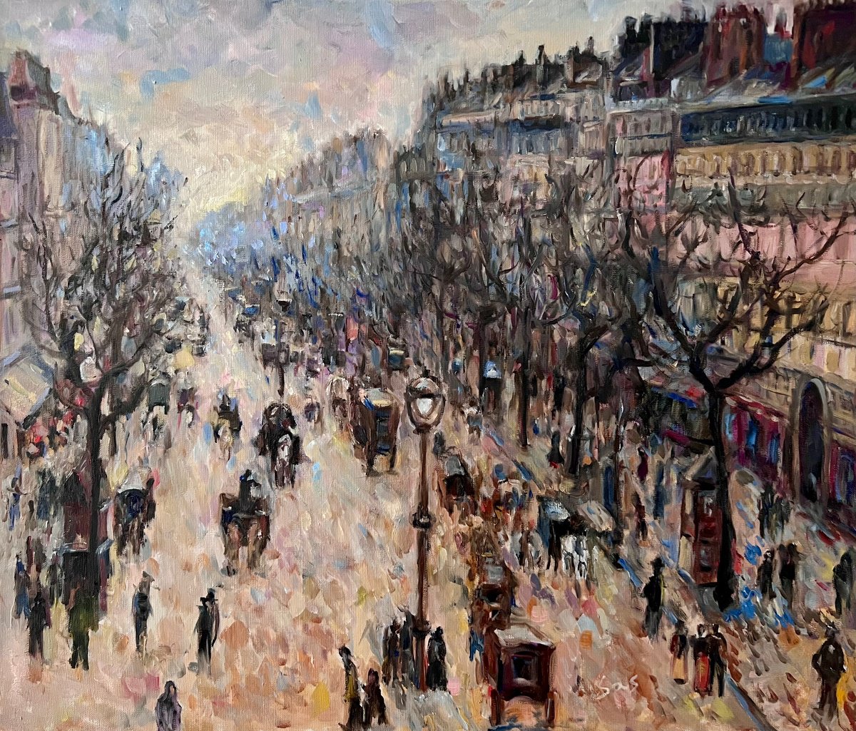 Winter in Paris by Liubou Sas