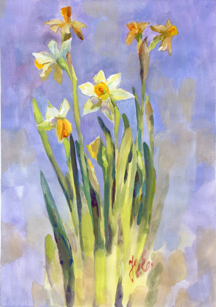 Daffodils by Yulia Evsyukova