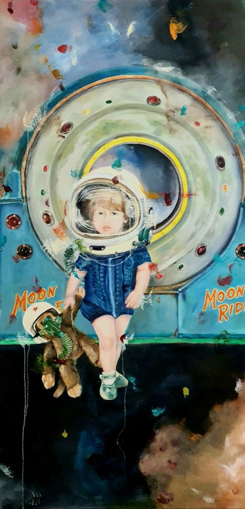 Spacebaby. Moon Ride 🌙Astronauts by Lena Applebaum