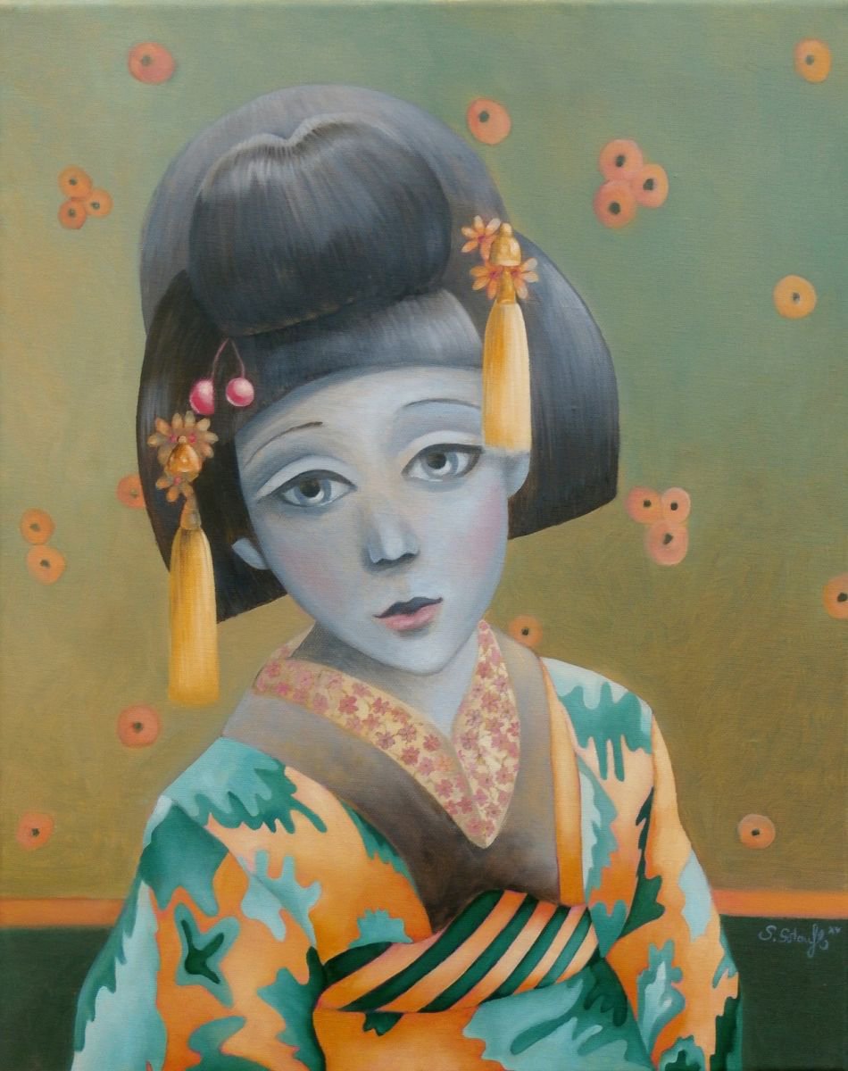 `Little Dreaming Geisha` by Sandra Gotautaite