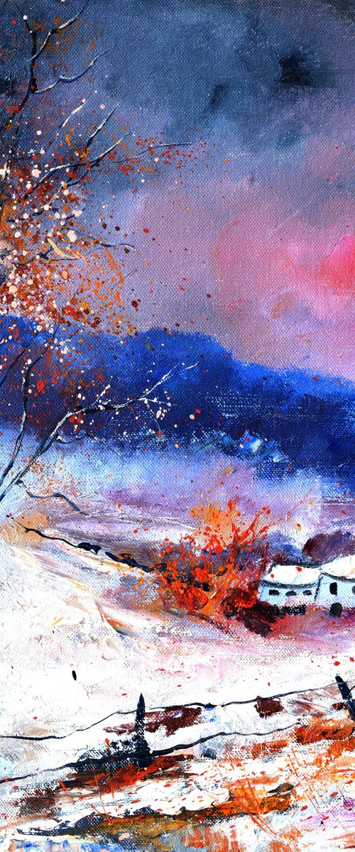 Winter landscape 5623 by Pol Henry Ledent