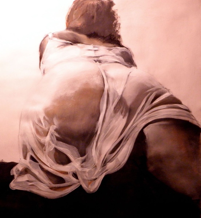 Sheer Fabric Of A Woman By David Kofton Artfinder