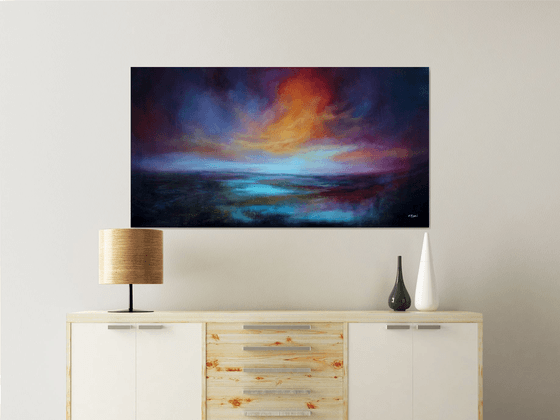 I Was There For You #3- Large original landscape painting