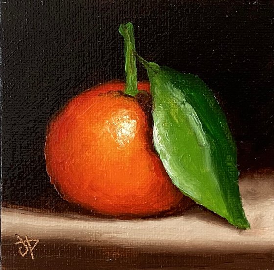 Little clementine still life