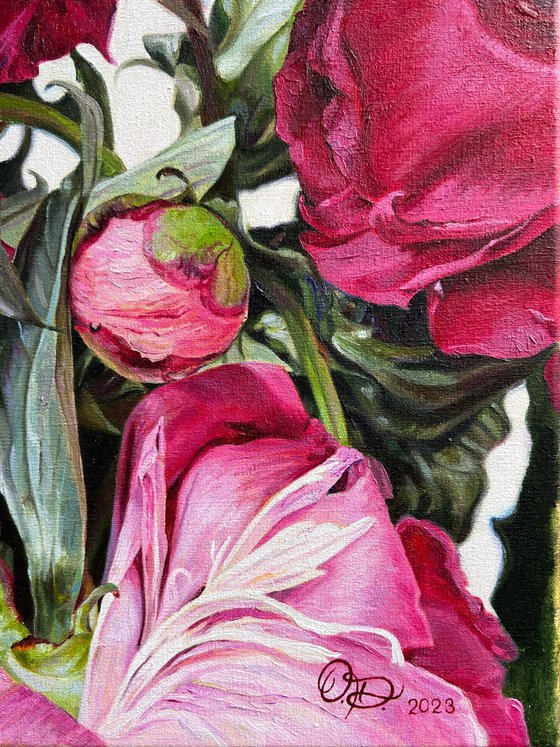 “Pink Peonies”