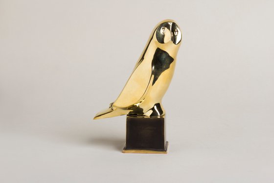 "Owl" art deco sculpture