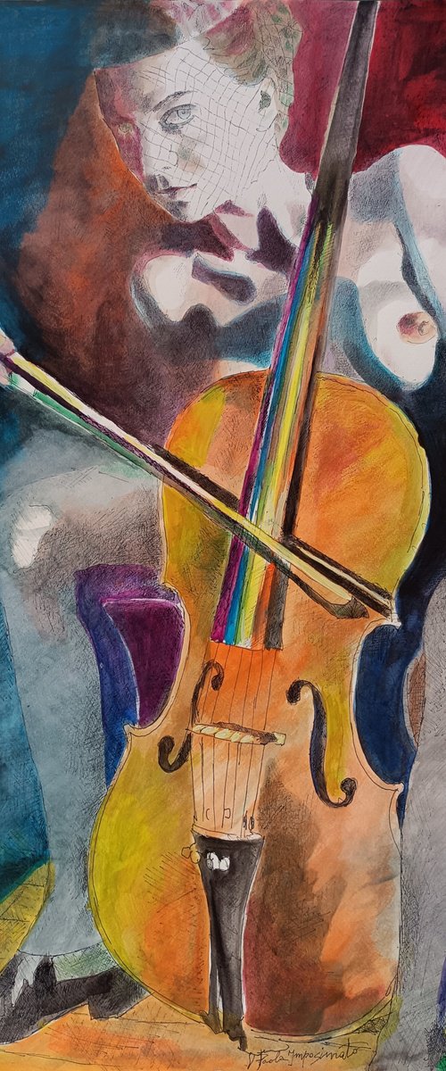 THE CELLIST by Paola Imposimato