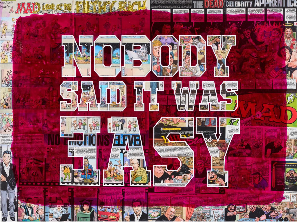 NOBODY SAID IT WAS EASY by Xavi Castel