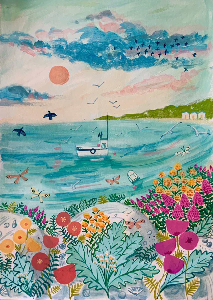  Spring Flowers By Mary Stubberfield, 11 X 16, Artwork For Sale On Artfinder