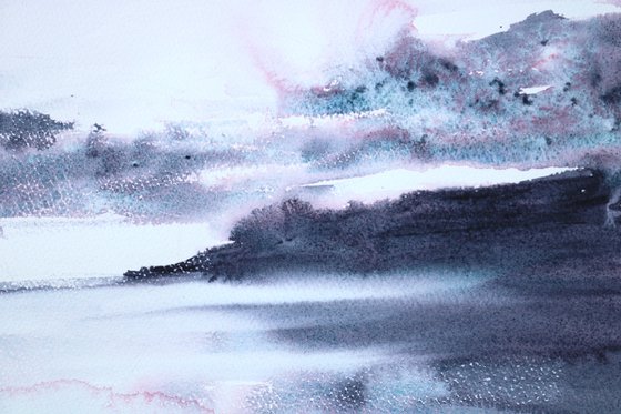 Abstract Seascape "Moonglow V"