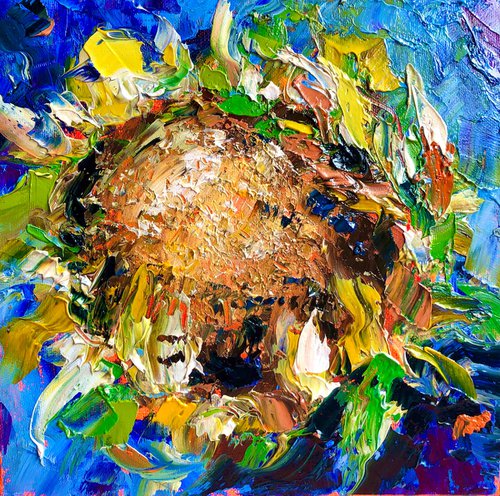 Sunflower Solitude by Alexandra Jagoda (Ovcharenko)