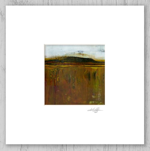 Mesa 113 - Southwest Abstract Landscape Painting by Kathy Morton Stanion by Kathy Morton Stanion