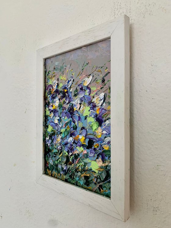 Miniature with flowers