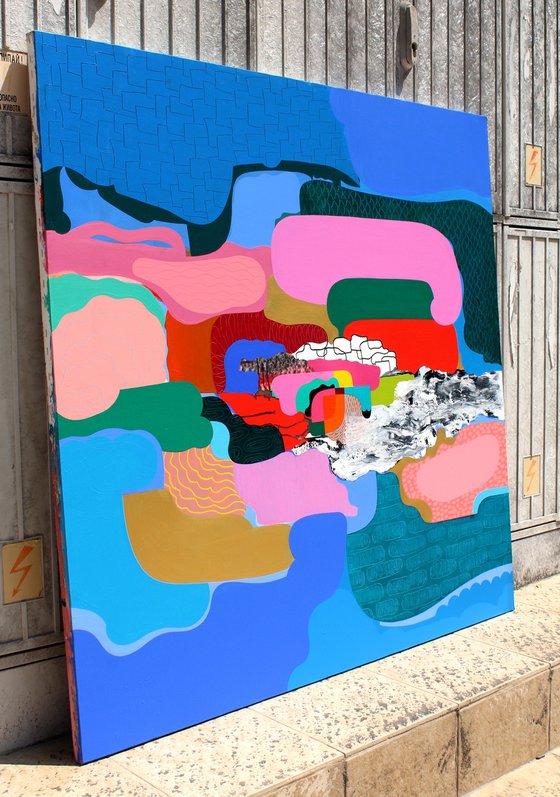 Azure Whispers and Golden Dreams