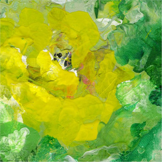 Garden Of The Mystic 2 - Floral Painting by Kathy Morton Stanion