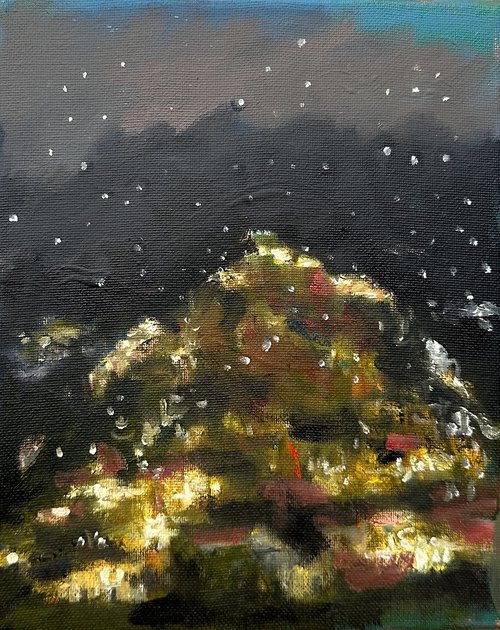 Night in the Hills #7 by Arun Prem