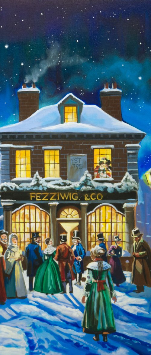 Fezziwig's Christmas Party by Gordon Bruce