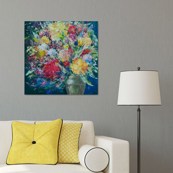 Flowers in vase 3