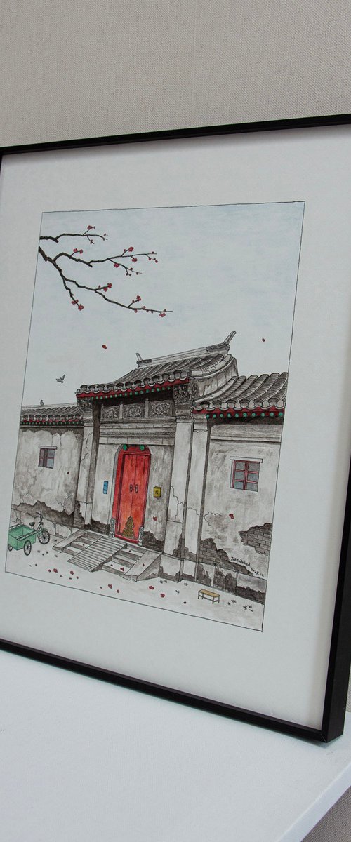 Beijing Hutong No.8 by Yuan Hua Jia
