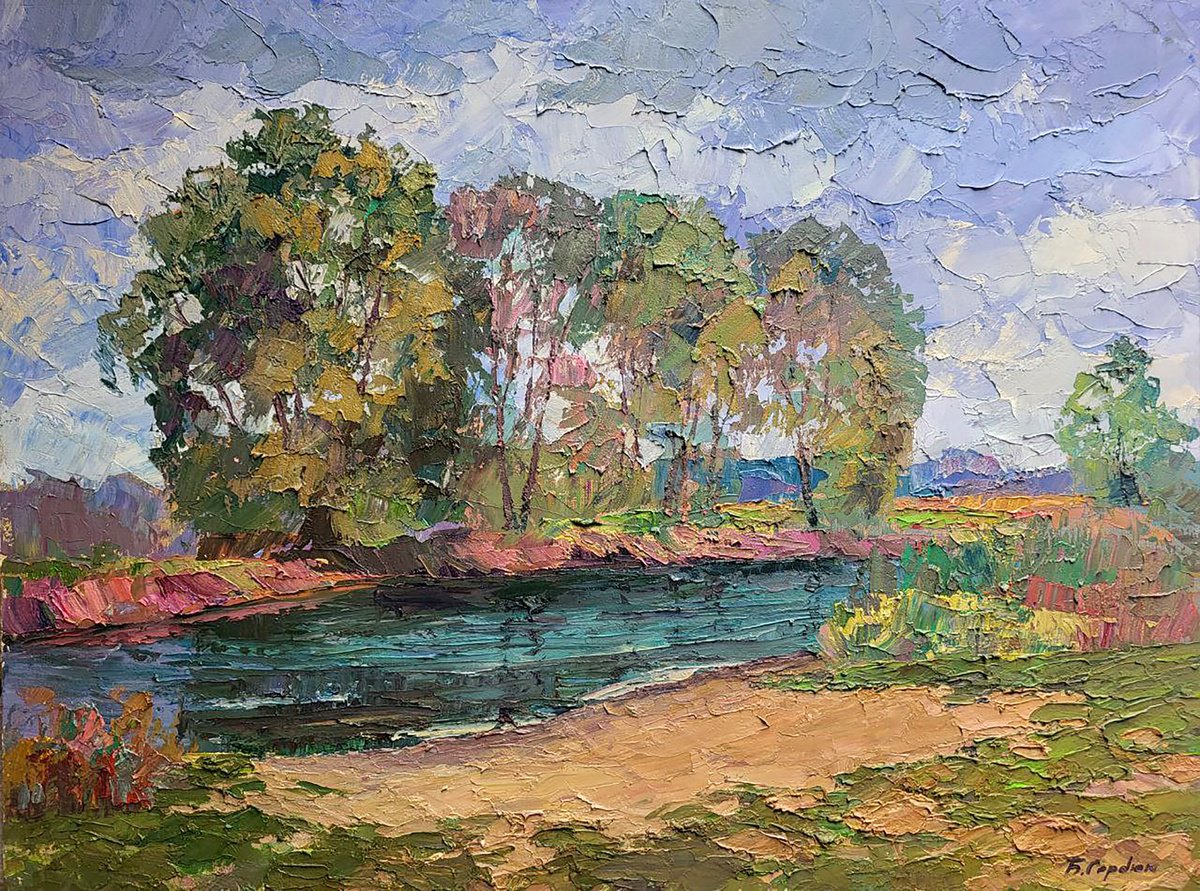 Bad Weather By Boris Serdyuk, 31 X 24, Artwork For Sale On Artfinder
