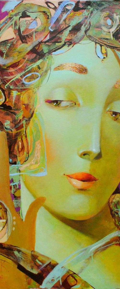 original oil painting by Kate Kulish