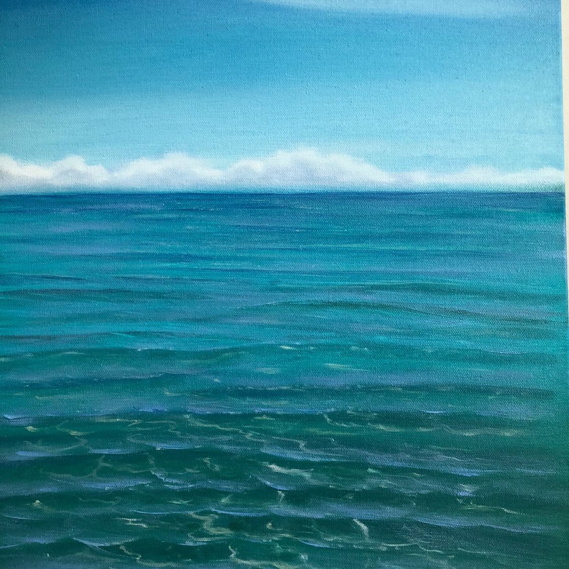 The Color of Water Oil painting by Eva Volf | Artfinder