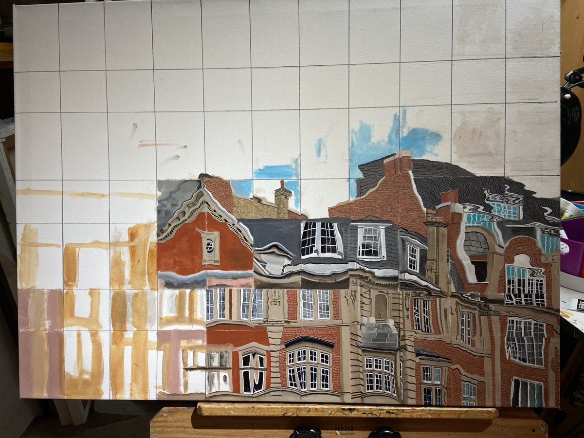 London Reflection By Steven Fleit, 40 X 30, Artwork For Sale On Artfinder