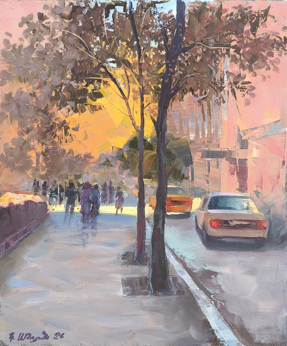 Toward The Golden Sunset By Kamo Atoyan, 16 X 20, Artwork For Sale On Artfinder