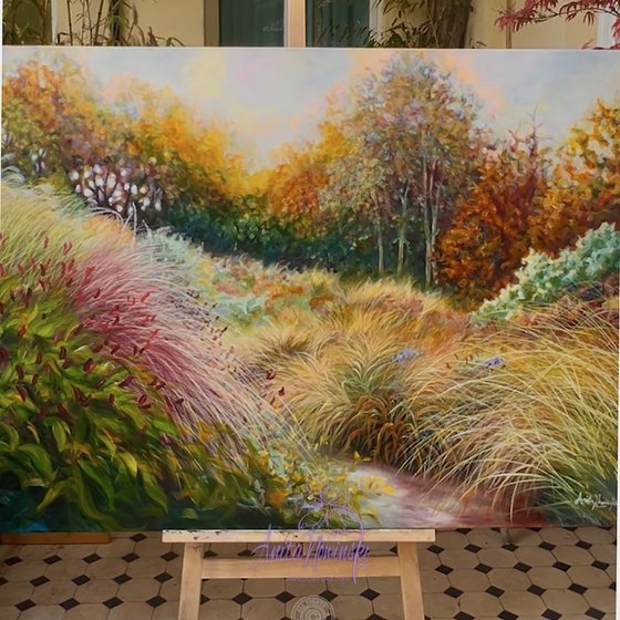 Breathe & Connect- Autumn Garden Landscape